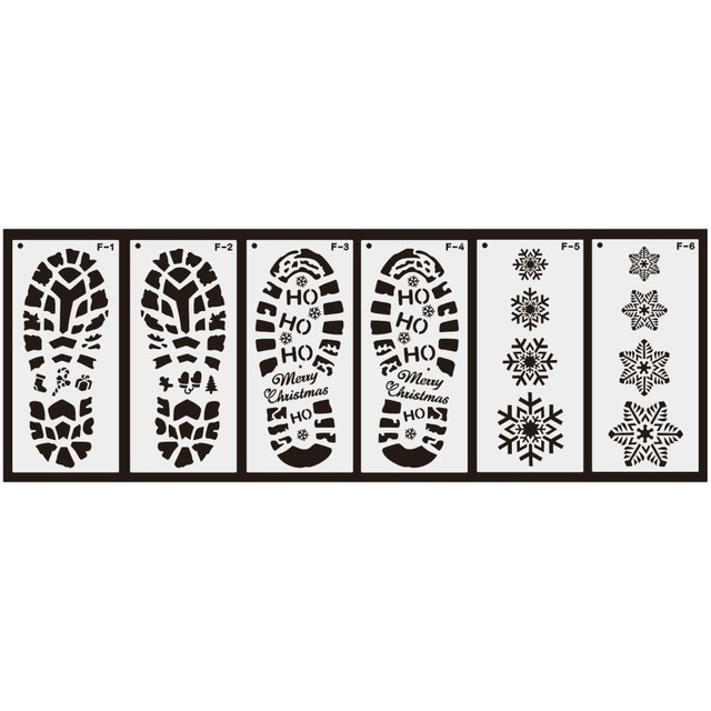 Snowflake Stencils Free Printable  Stencil Small Snowflakes - Stencil  Painting - Aliexpress