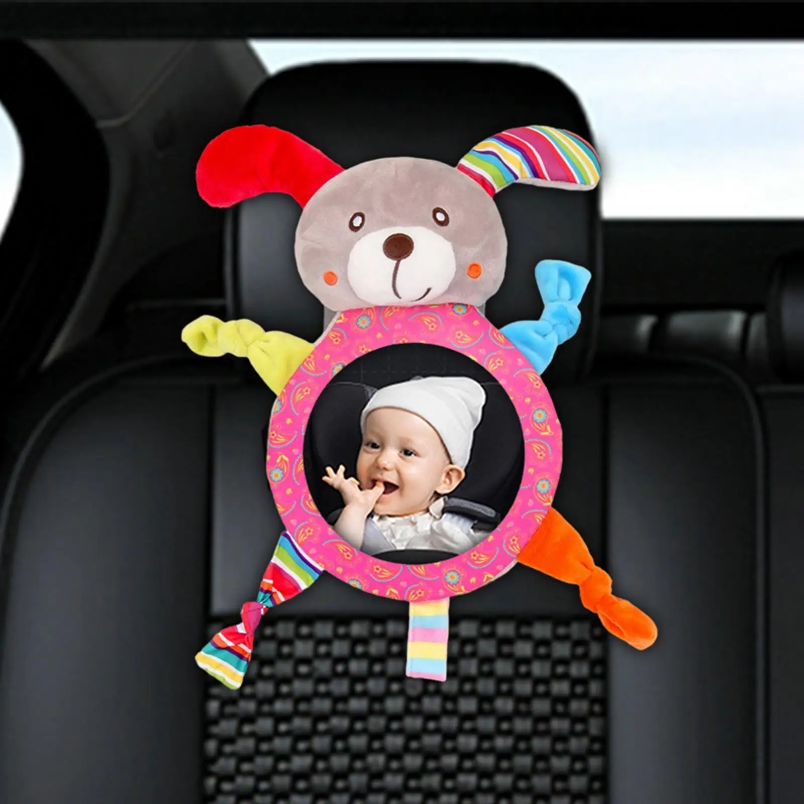 Cute children car Shatterproof Rear Facing   for Rear Facing Infant for Toddler Kids