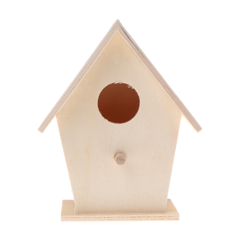 Title 5, new Bird House to Paint for Adults Outside Wood...