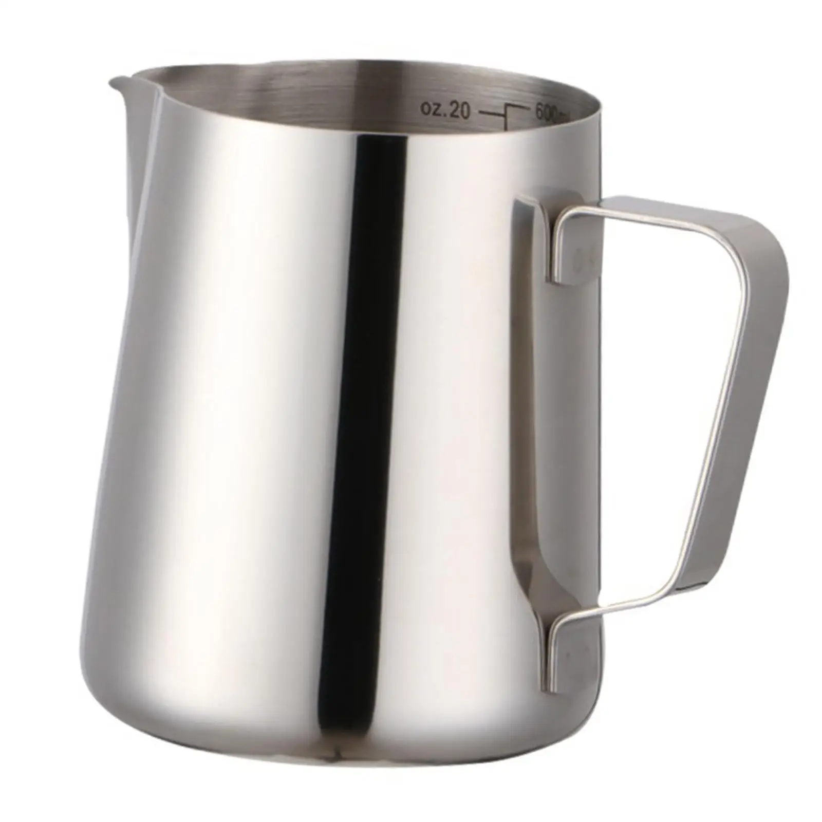 600ml Milk Frothing Pitcher Milk Frother cup Jug Cup Espresso Machine Accessories Espresso Steaming Pitcher for coffee