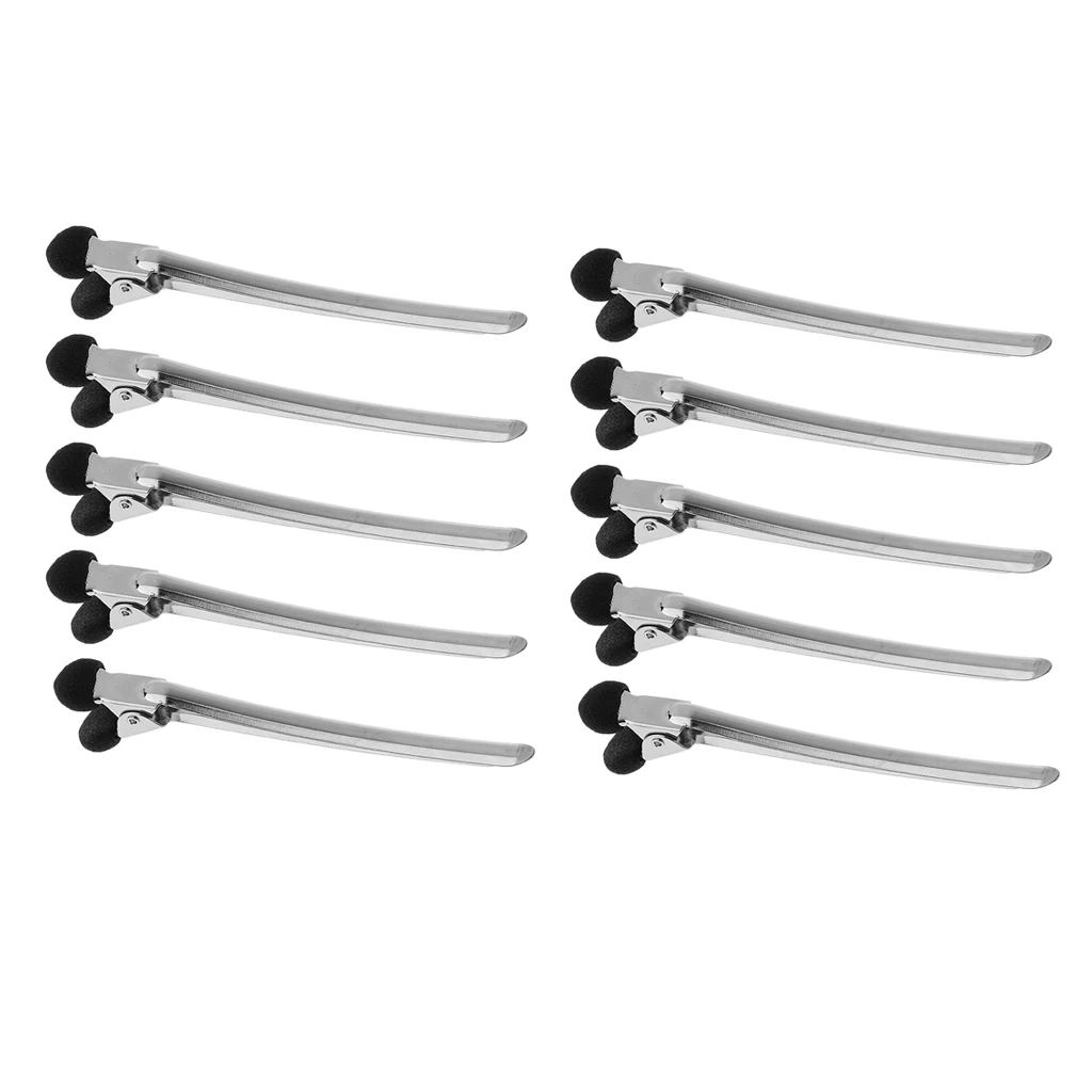 10 pieces Sectioning Clips Clamp Hairdress Salon Section Styling Hair Grip