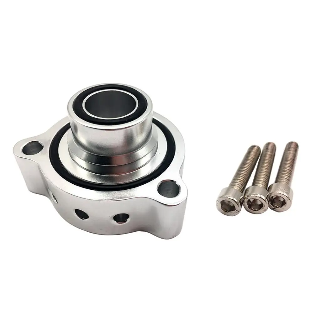 Polished Silver  Blow Off Valve Flange Adapter for Mercede 2.0  