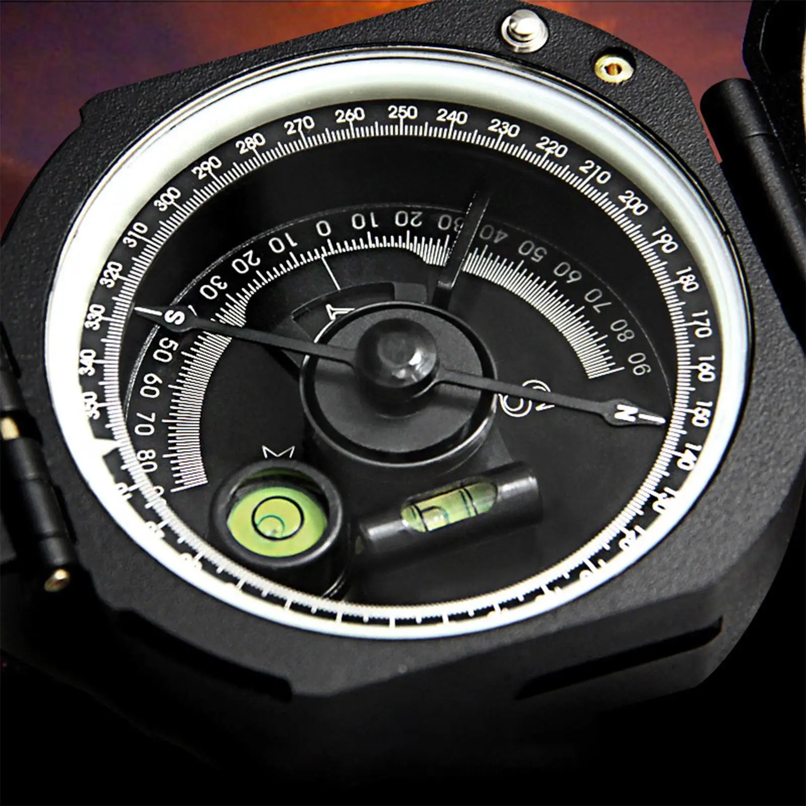 Multifunction Geology Compass Pocket Compass Navigation for Survival Camping