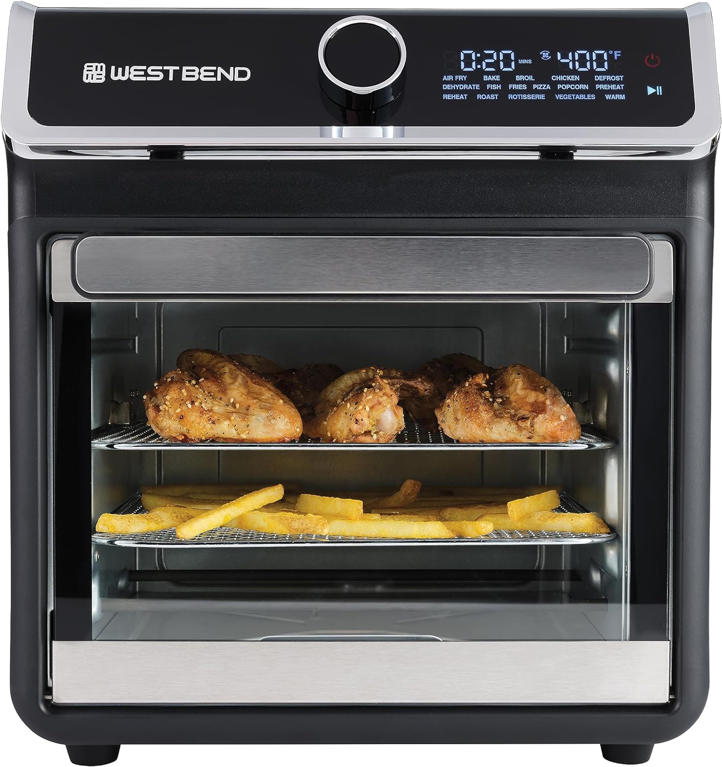 Title 2, West Bend Air Fryer Oven 15-Quart with Digital ...