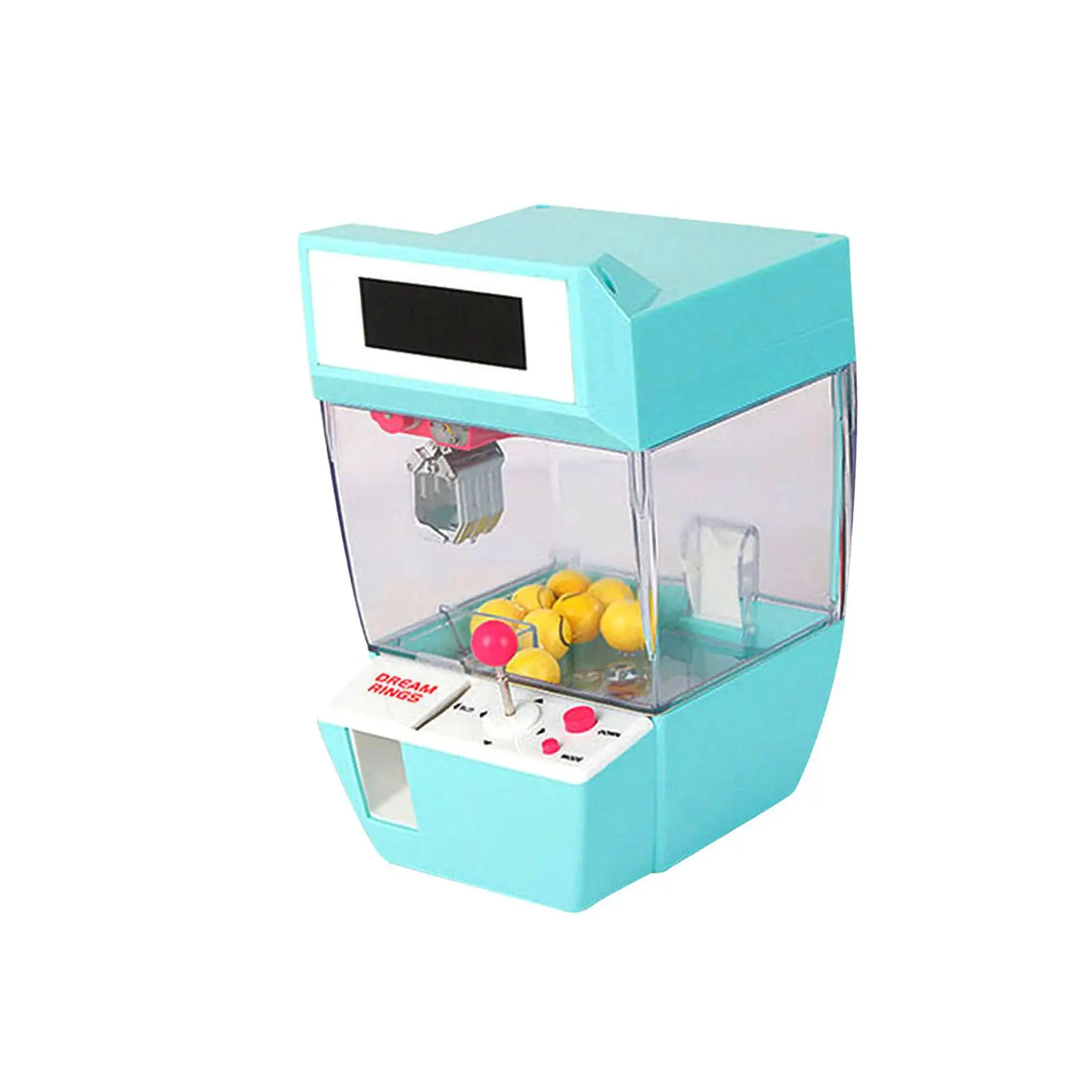 Plush Doll Toys Claw Machine Mini Toys Grabber Machine Lightweight with Light and Sounds
