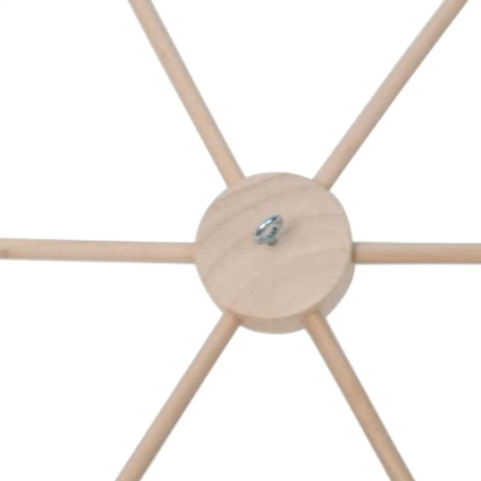 1 Set Wooden Mobile Bracket DIY Wind Chime Supplies Decor Crafts Pendant Props Hanger Frame Hanger for Infant Wall Hanging Home