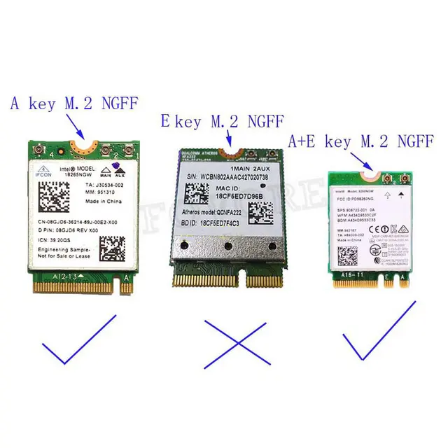 896F M2 Wireless Card Conversion Convert M2 Key-M Interface to Key A+E or  Key-E Interface Wifi Adapter - AliExpress