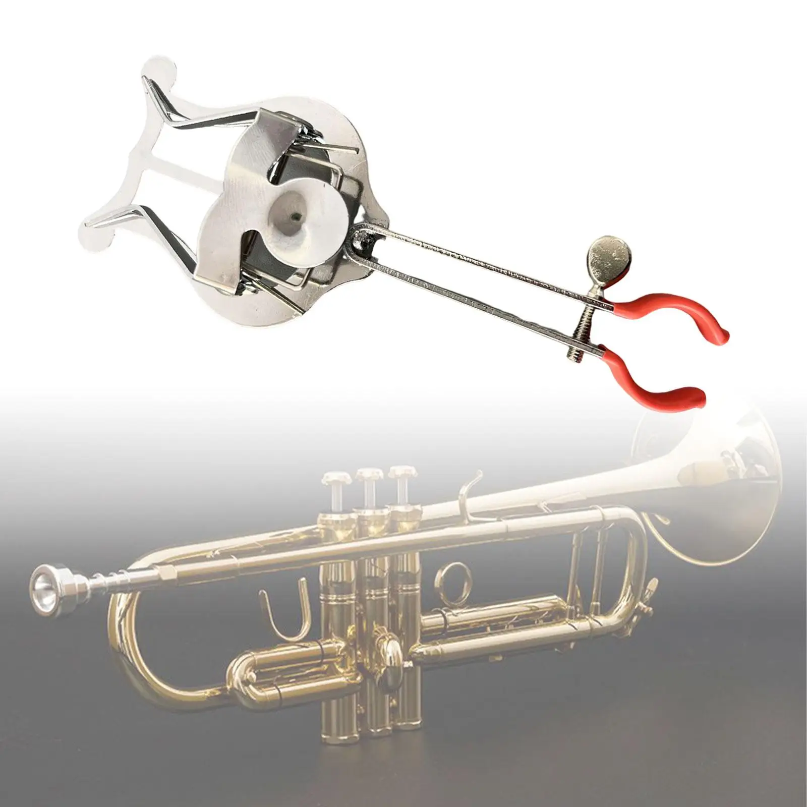 Durable Trumpet Marching Lyre Sheet Music Clamp On Holder for Trumpet BB