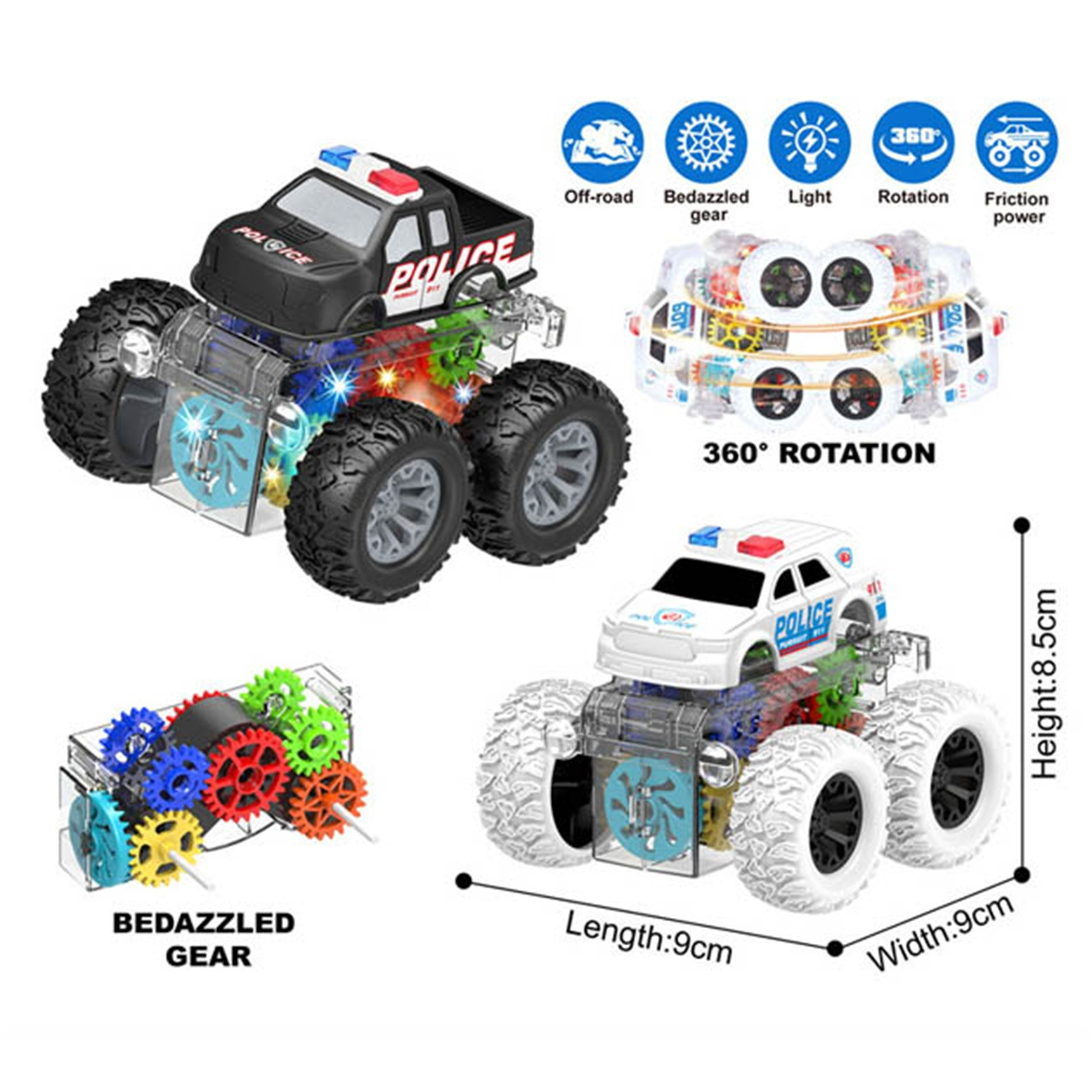 Детские полицейские автомобили, игрушки, монстр-Трак, инерционный  внедорожник, фрикционная мощность, автомобили для маленьких мальчиков,  Супер Автомобили, блестящий грузовик, Детские Подарочные игрушки |  AliExpress
