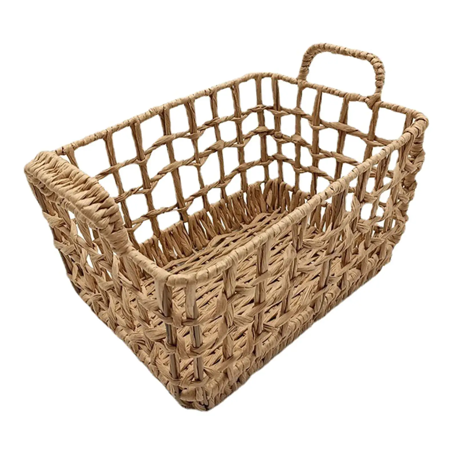 Vintage Woven Basket Decor Backdrop Comfortable Gifts Multipurpose Posing Props for 0-3 Months Photo Taking Baby Shower Studio