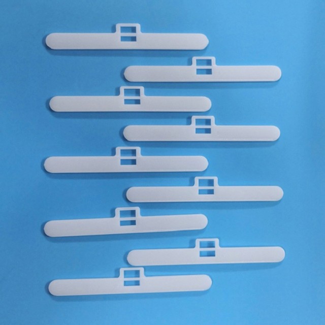 Ventanara® 19 Lamellen Einzeln Weiß 89mm Ersatzlamellen Für