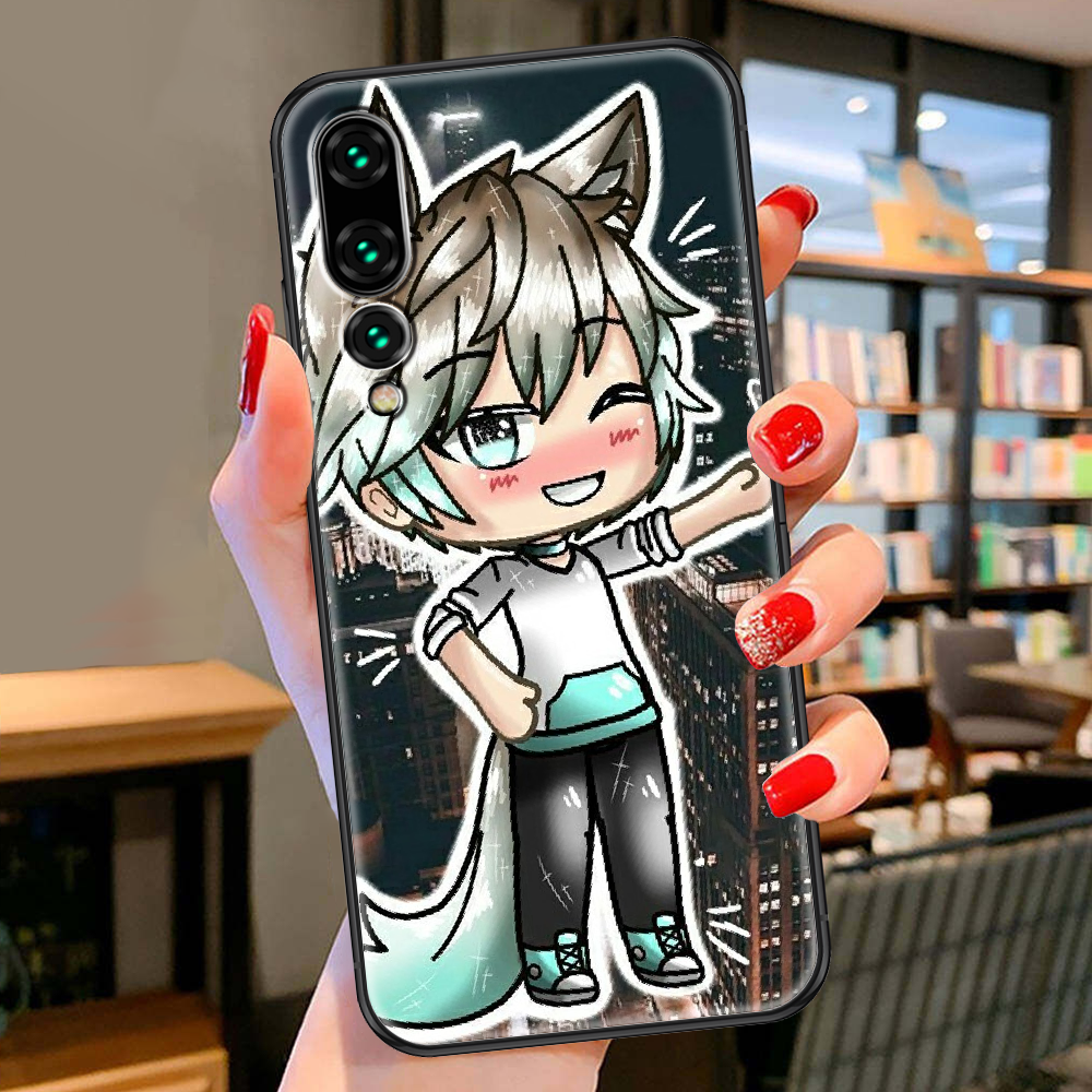 Чехол для телефона с персональной игрой Gacha Life для Huawei P Mate P10  P20 P30 P40 10 20 Smart Z Pro Lite 2019 черный мягкий бампер 3D  Водонепроницаемый | AliExpress