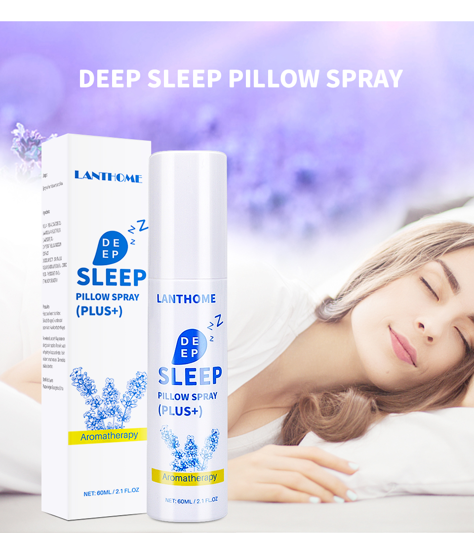 Best of New 60ml Aromatherapy Deep Sleep Pillow Spray Chloroform Lavender Essential Oil Sleep Mist Spray For Sleeping 8 Hours Reviews & Tips