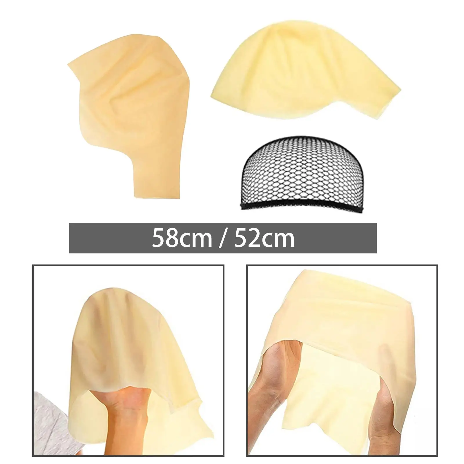 Skinhead Cap Portable Comfortable wearing for Photo Prop Stage Performance