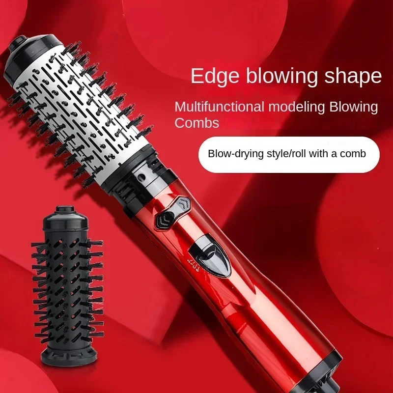 Best of 3 In 1 Rotating Electric Hair Straightener Brush Hair Curler Hair Dryer Brush Hot Air Comb Negative Ion HairStyler Comb Reviews & Tips