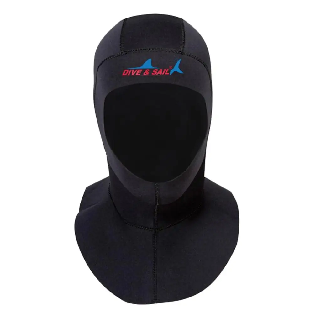 1pc 3mm Diving Hood Full  Warm Dive Cap Wetsuit Hooded Wet Suit Hat