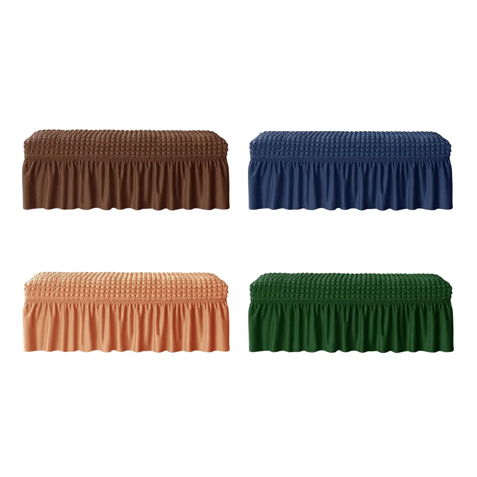 Bench Seat Protector Cover Washable for Restaurant Living Room Living Room