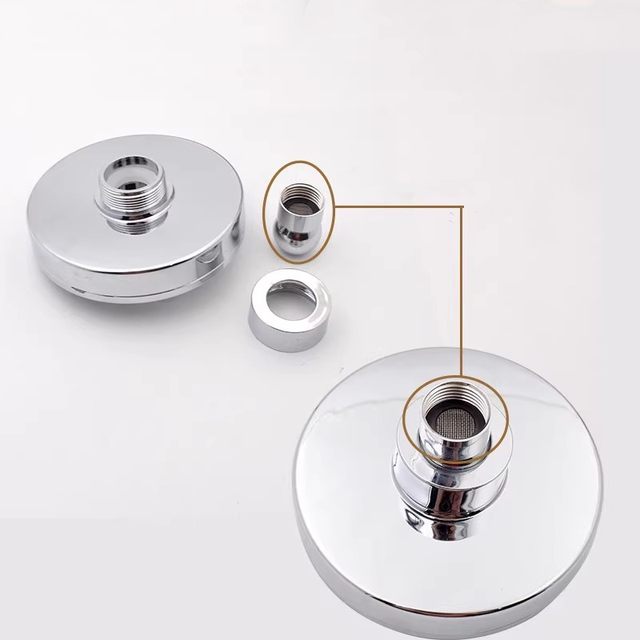 Connecteur à Rotule Pivotant Pour Pommeau De Douche - Laiton, Filetage G1/2, Réglable à 23°