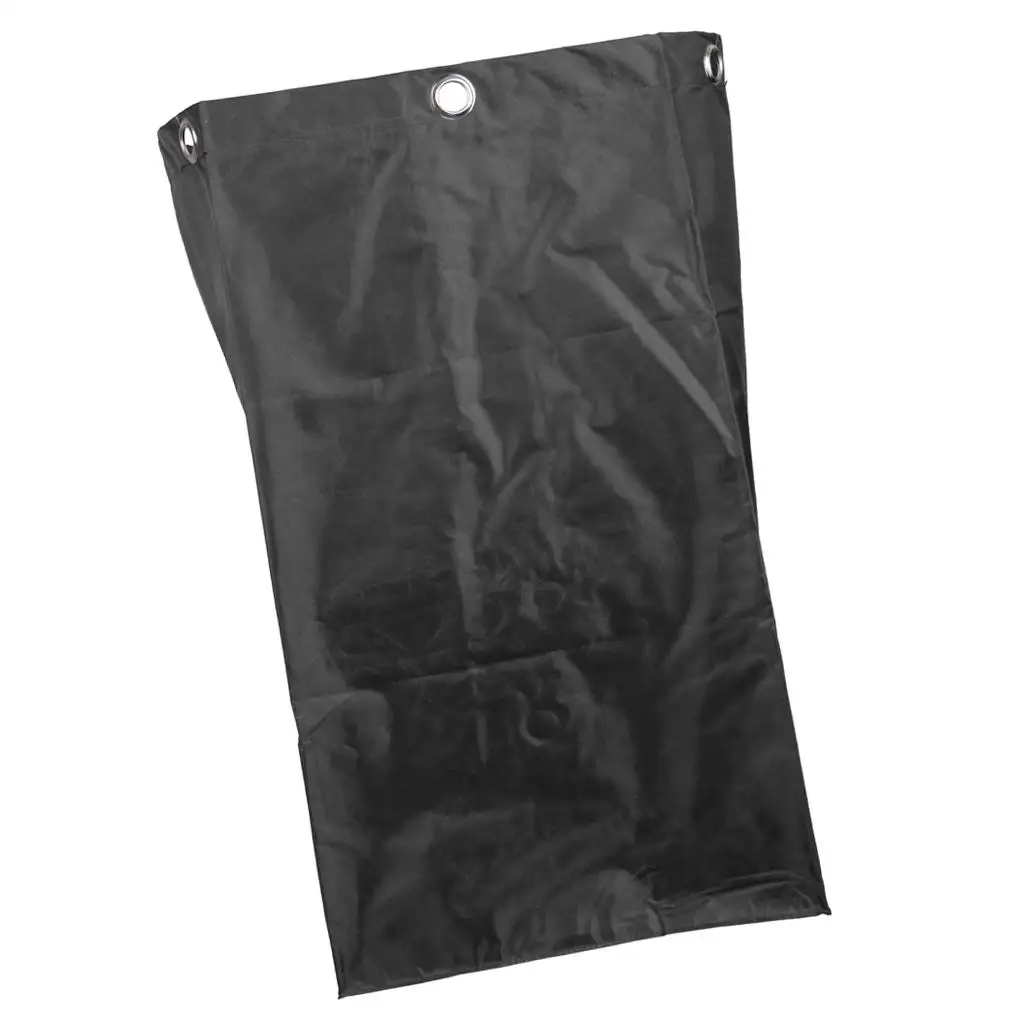 Replacement Bag for Laundry Hamper Trucks Linen Trolley Cart Spare Bag Black