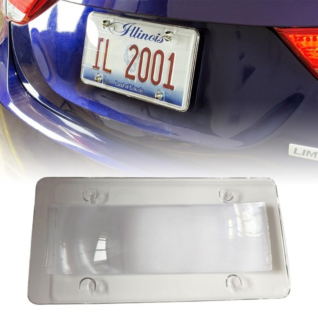 Car) Kit 1P L.E.D license plate cover [Single Cover] – Illum