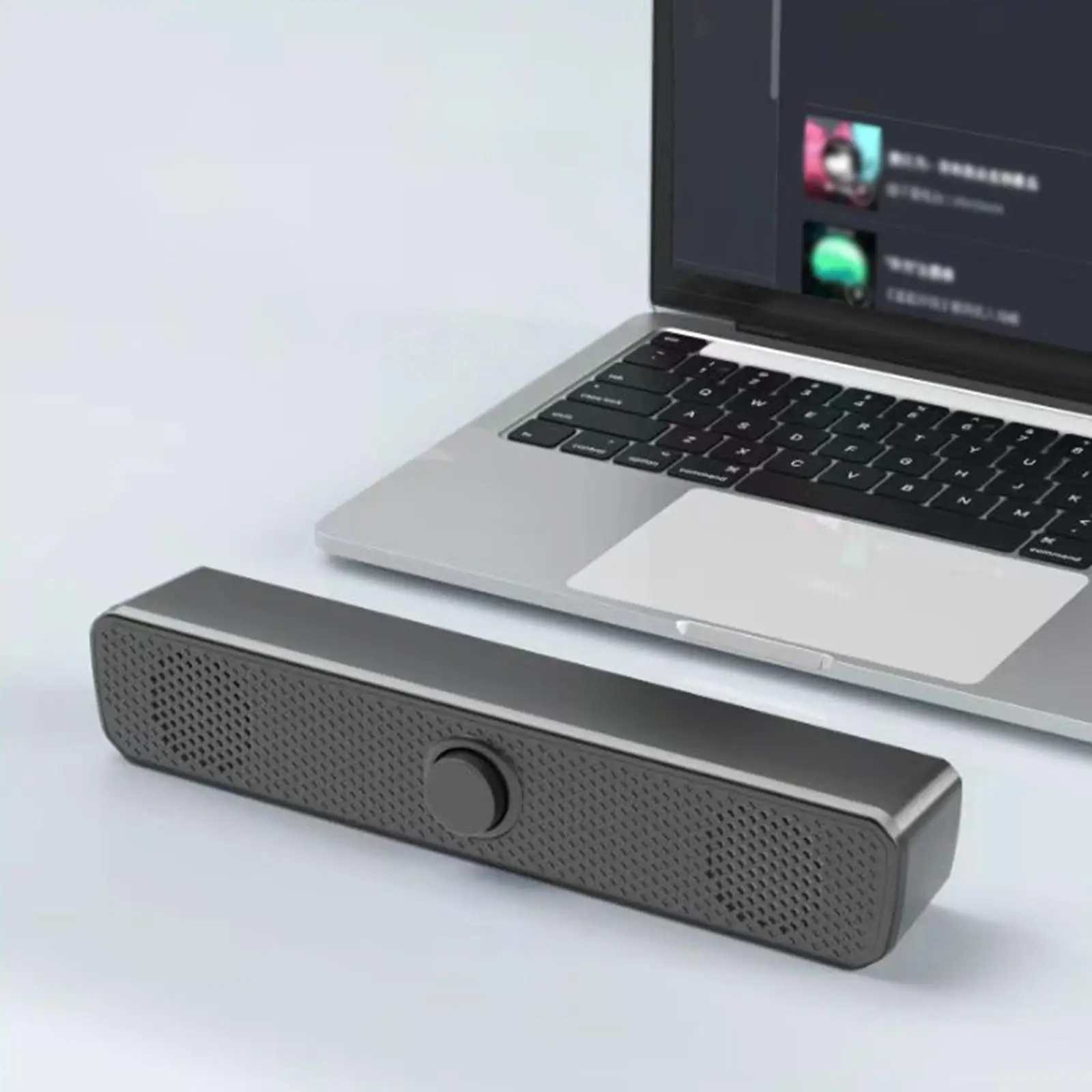 PC Speakers HiFi Sound Surround Sound 3.5mm Audio DC 5V Computer Sound Bar PC Soundbar for Notebook Laptops Phones Pcs