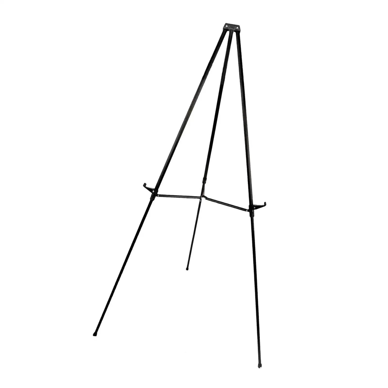 Artist Easel Metal Painting Easel Tripod Folding Tripod Display Easel Stand Holder for Floor Photo Cemetery Party Sign Wedding