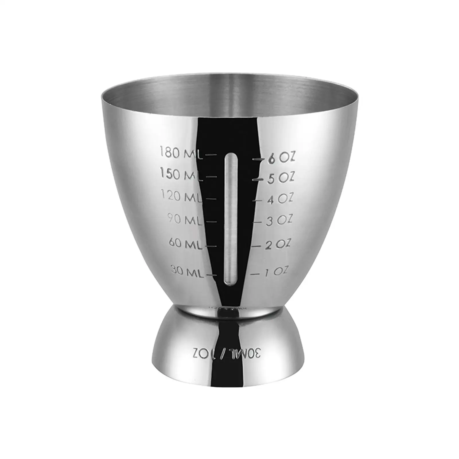 Wine Measuring Cup Fitments Professional Durable Measuring Jigger Cocktail Jigger Bartender Tool for Party Kitchen Hotel Home