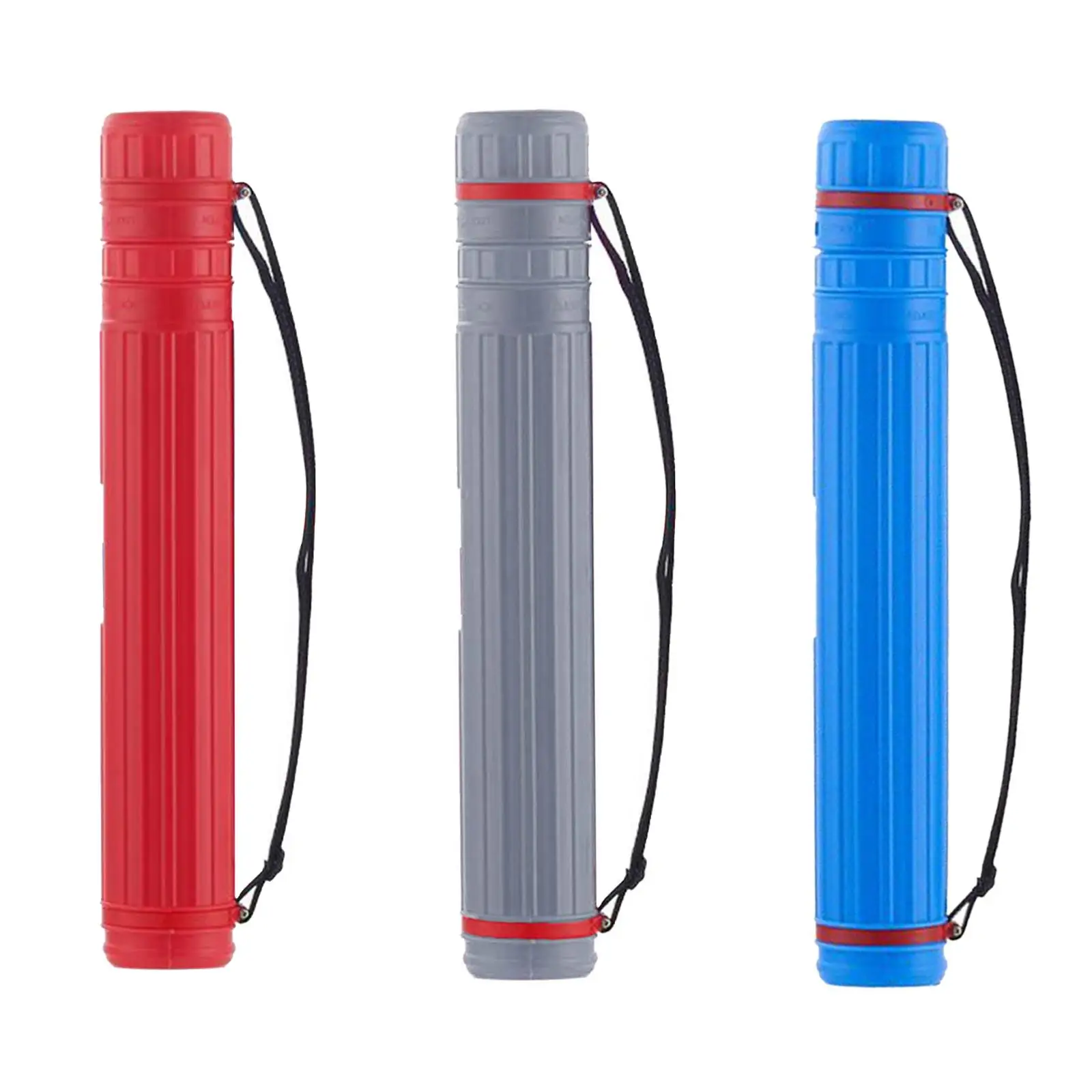 Poster Tube with A Carry Strap Expands from 17.7'' up to 28.3'' for Scroll