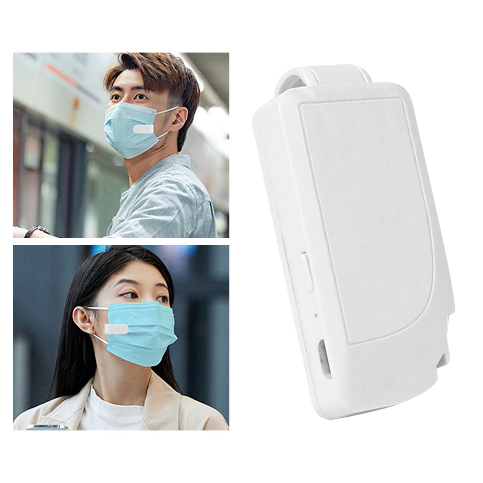 Mini Face Mask Fan Discharges Heat and Fog Fan with Clip for Face Mask for Running Sports Kids