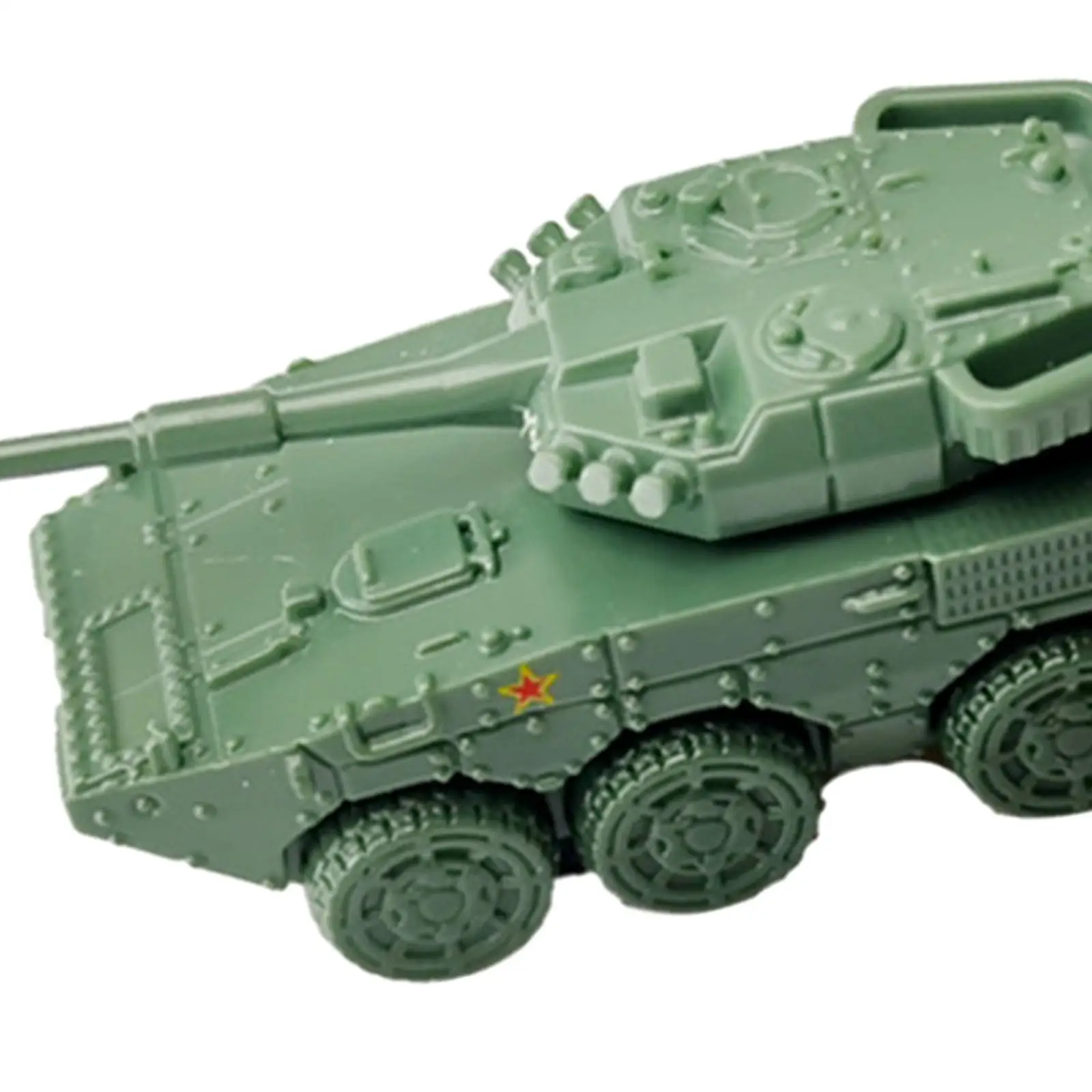 4D 1/144 Tank Model Kits Building Kits Vehicle Model Toy Micro Landscape