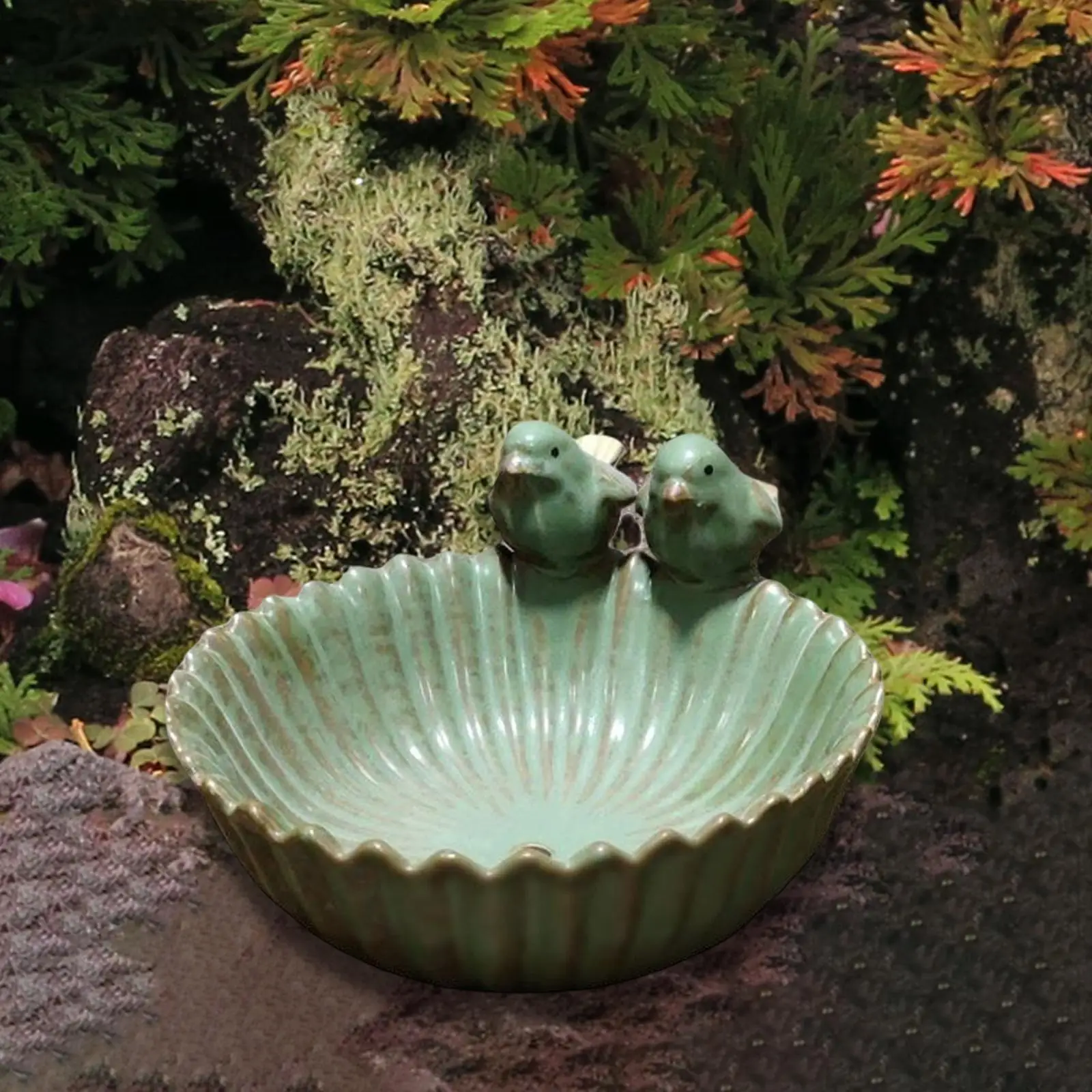 Exquisite Feeder Feeding Flower Pot Table Ornaments Birdfeeder Bird Feeder Hummingbird for Balcony Porch Patio