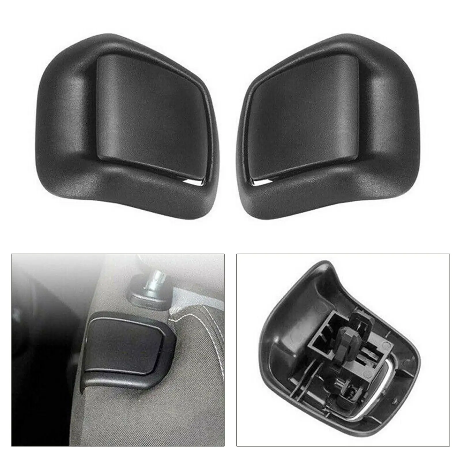 Front Seat Tilt Handles, 1417520 1417521 Left Right for MK6 Adjust Support Seat