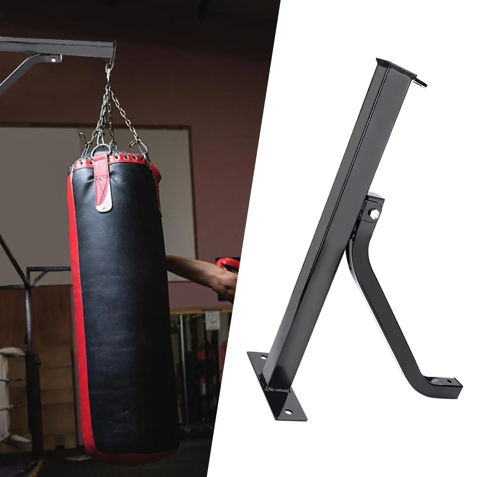 Wall Mount Heavy Bag Hanger Punching Bag Wall Bracket Boxing Bag Stand Training Holder Rack for Fitness Home Gym Mma Accessories