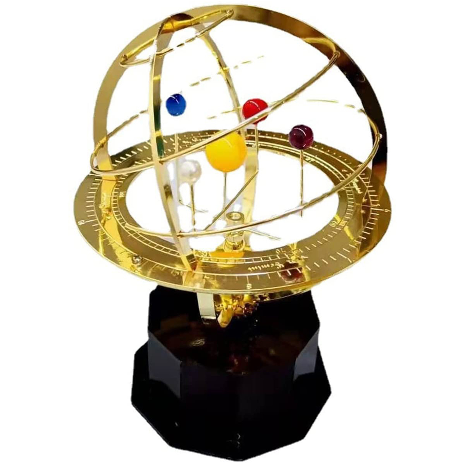 Модель солнечной системы Grand Orrery, вращающаяся металлическая поделка с  орнаментом, астрономический коллекционный подарок, настольное украшение |  AliExpress