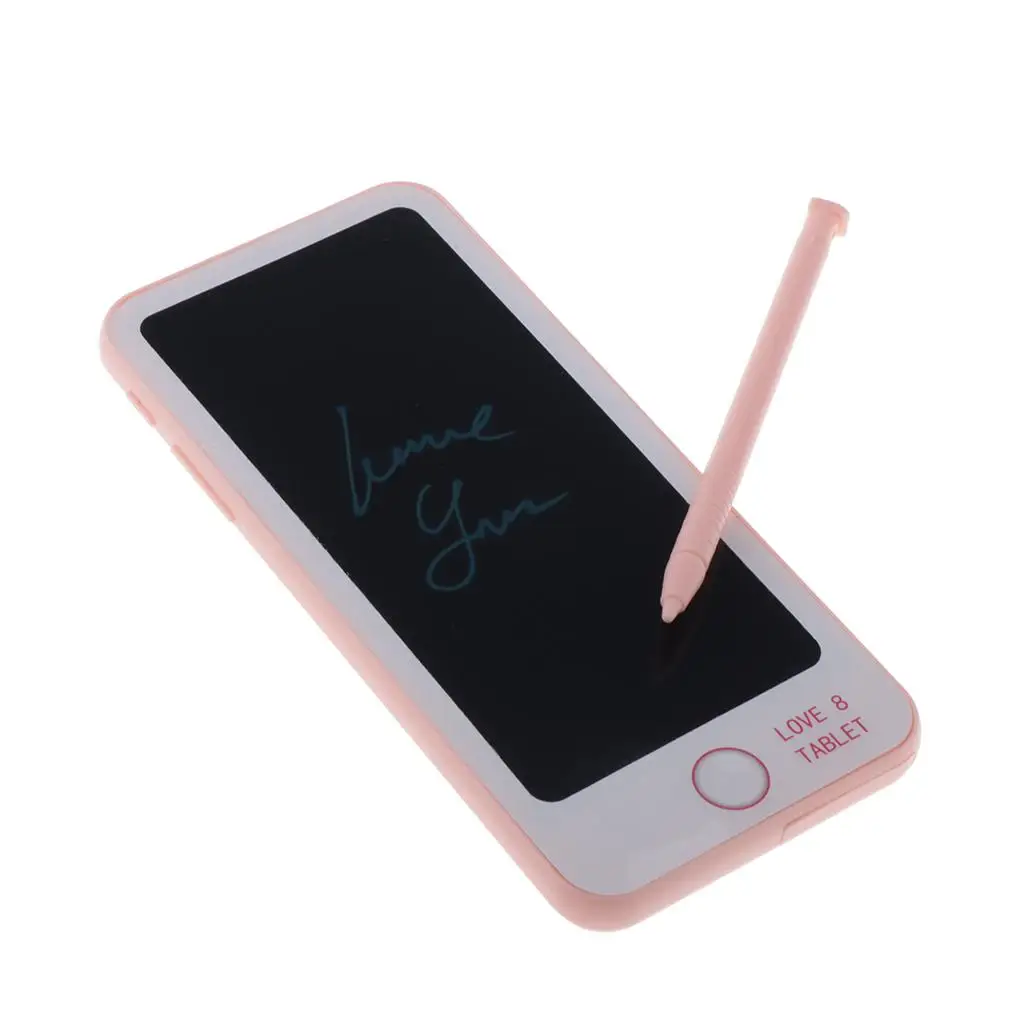 LCD writing board, 6 inch electronic paperless notepad drawing board,