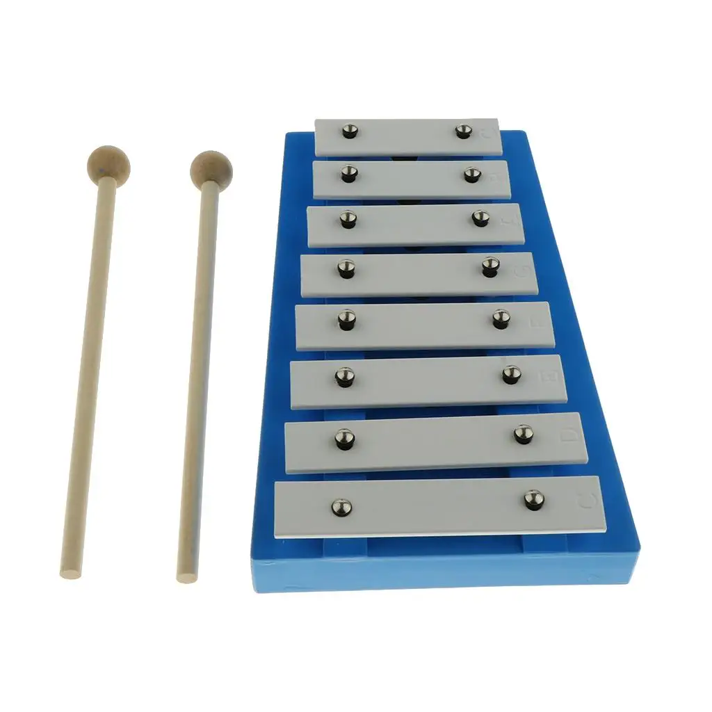 Toddler Xylophone Glockenspiel for Kids with Metal Bars Set of Child