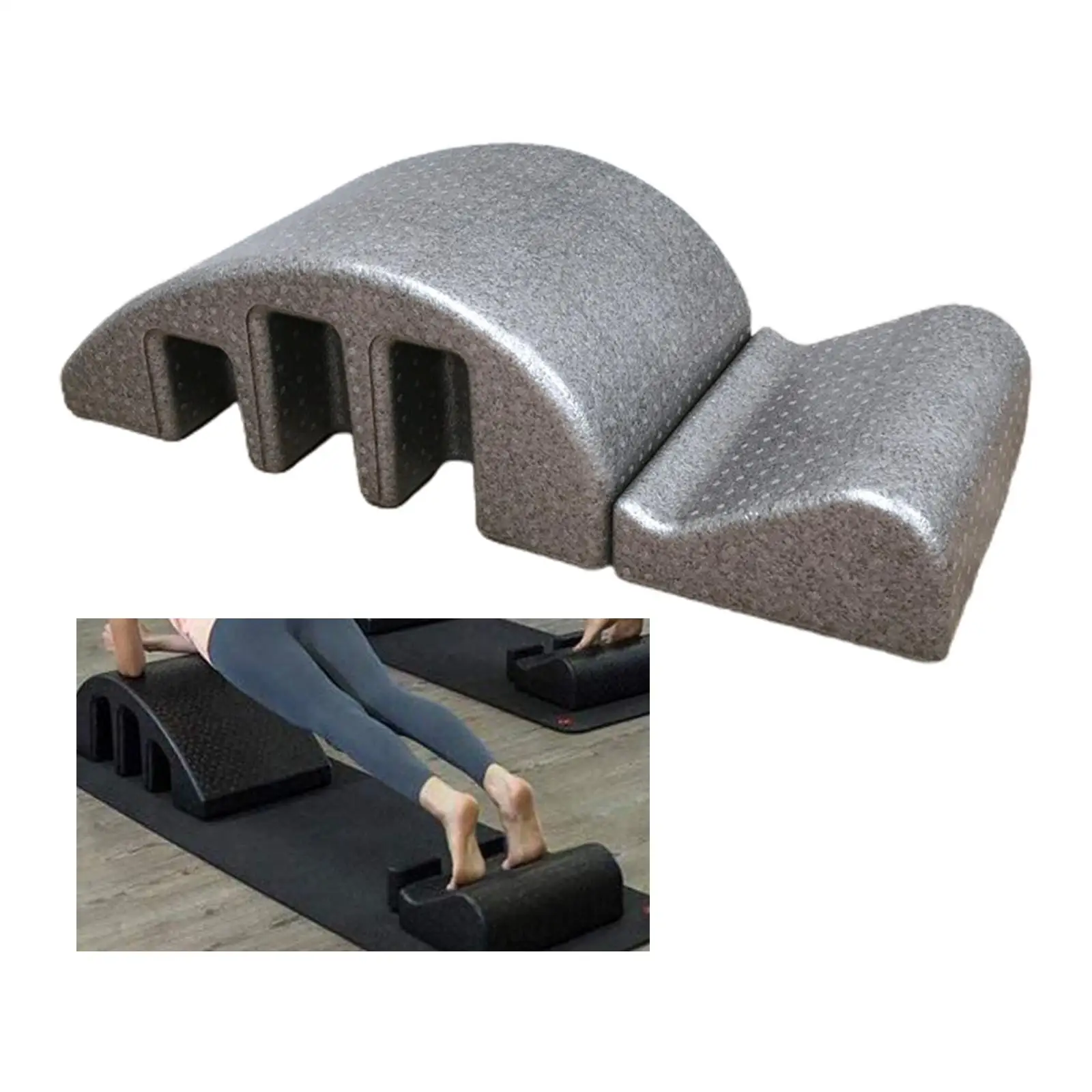 Spine Corrector Pilates Barrel, Lumbars Support Fitness Equipment Chest Open ,ARC Bending for Gym, Yoga Women Men Cervical