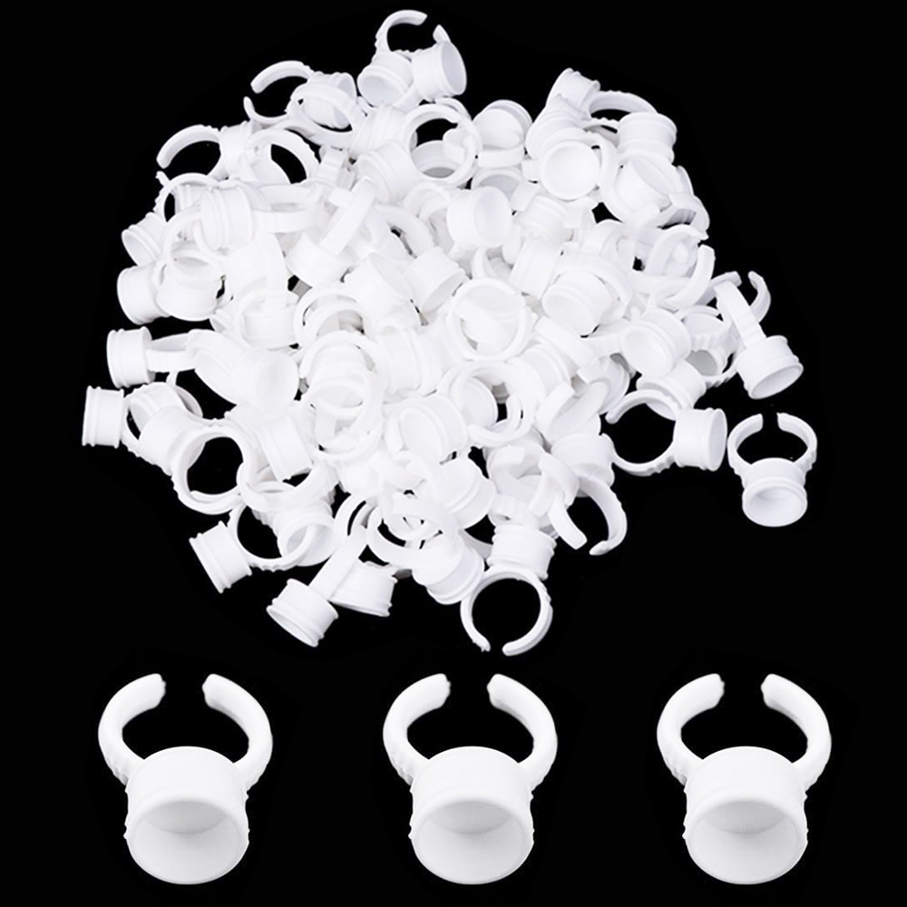 Best of 100 / 500 / 1000PCS Tattoo Rings Cups S / M / L Disposable Permanent Makeup Ring Plastic Tattoo Ink Pigment Ring For Tattoo Accessories Reviews & Tips