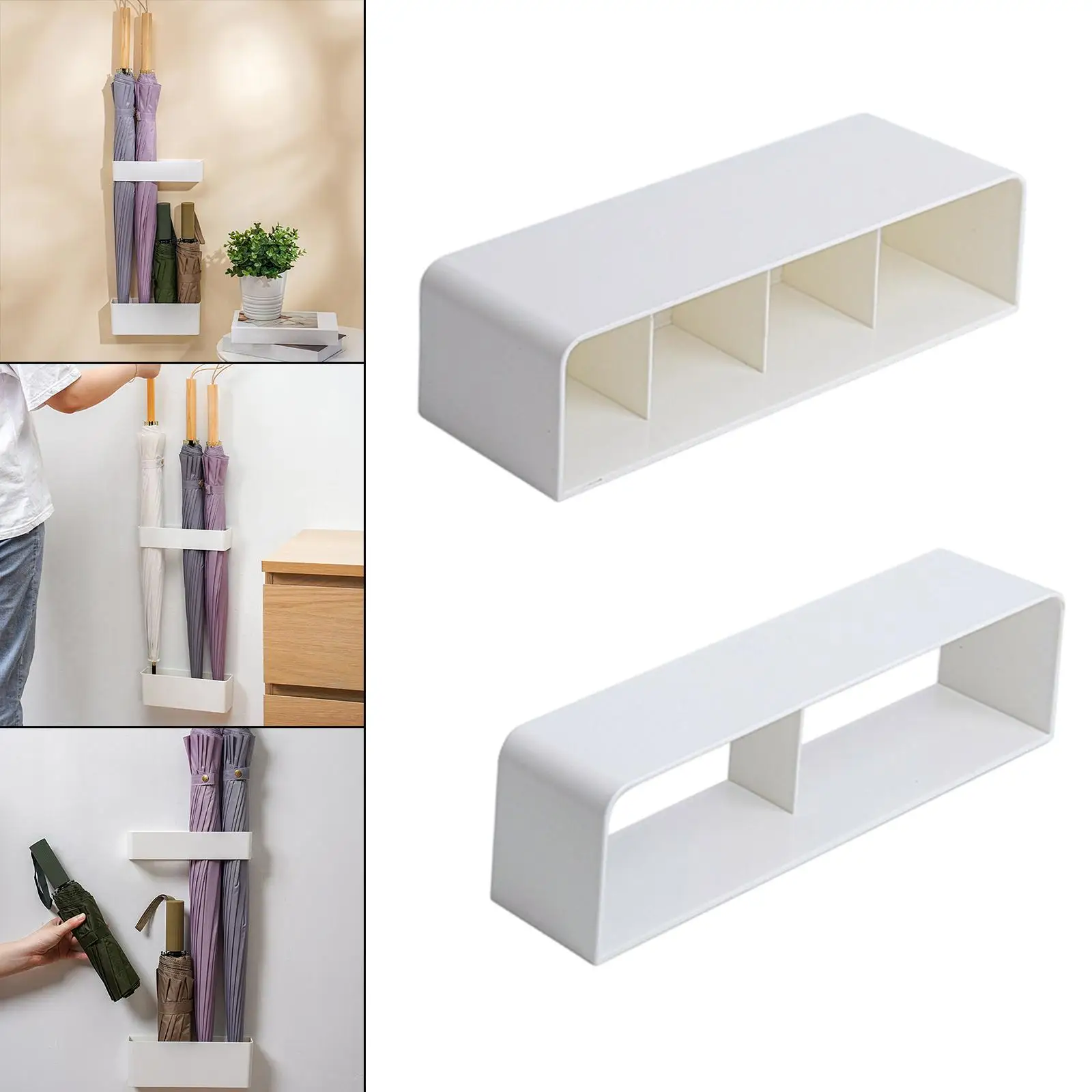 Umbrella Storage Rack Punch  Space Saving Convenient for Living Room Kid