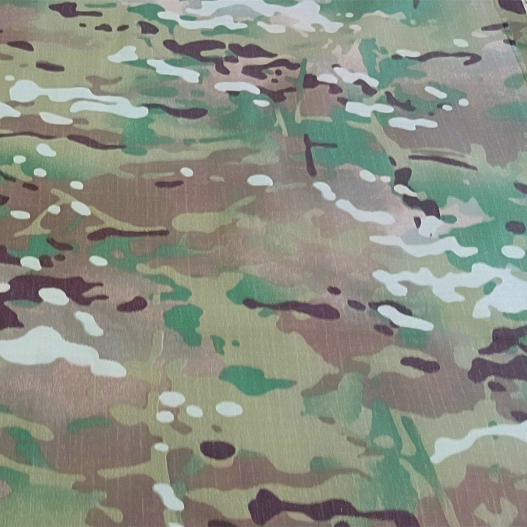 Tecido camuflado multicam de poliéster-algodão xadrez cp,