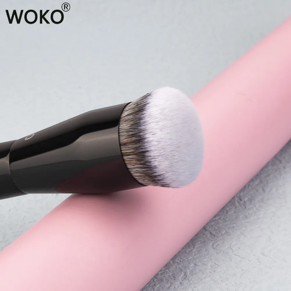 Best of Pro 70 Big Foundation Brush Cream Foundation Makeup Brush Chubby Professional Synthetic Hair Face Contour Foundation Makeup Tool Reviews & Tips