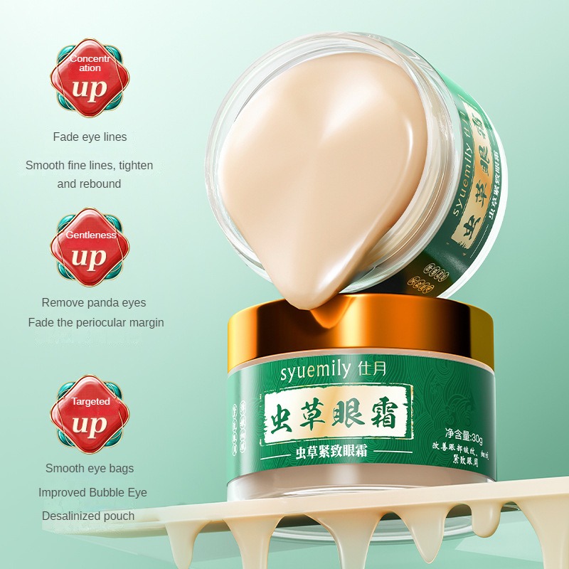 Best of Cordyceps Sinensis Repair Eye Cream Firming Lady's Eye Cream Vitality Cream Lifting Moisturizing Remove Puffiness Dark Circles Reviews & Tips