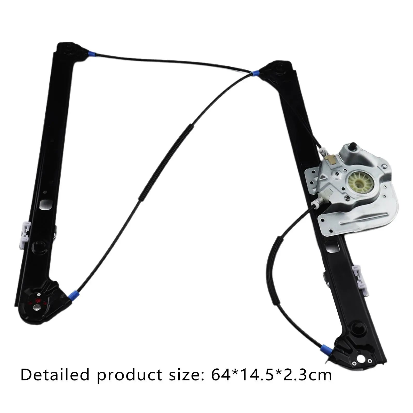 Front Left Window Regulator Replacement Accessories Front Driver Side Easy Installation Spare Parts Metal for BMW x5 E53