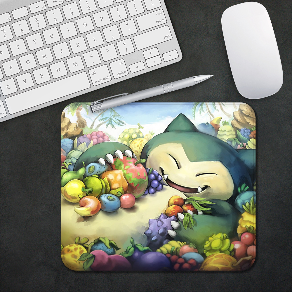 Pokémon Snorlax Design Pattern Game Mousepad, Tapete