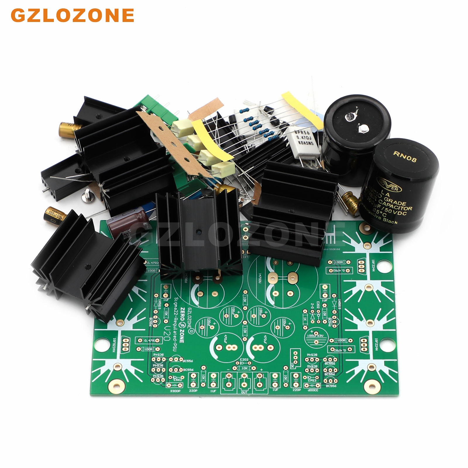 Sigma22 geregelte Stromversorgungsplatine für Beta 22 β22 Amp DIY +/-5V bis +/-36V NOVER 10000uf 50V Kapazität – Detail 4