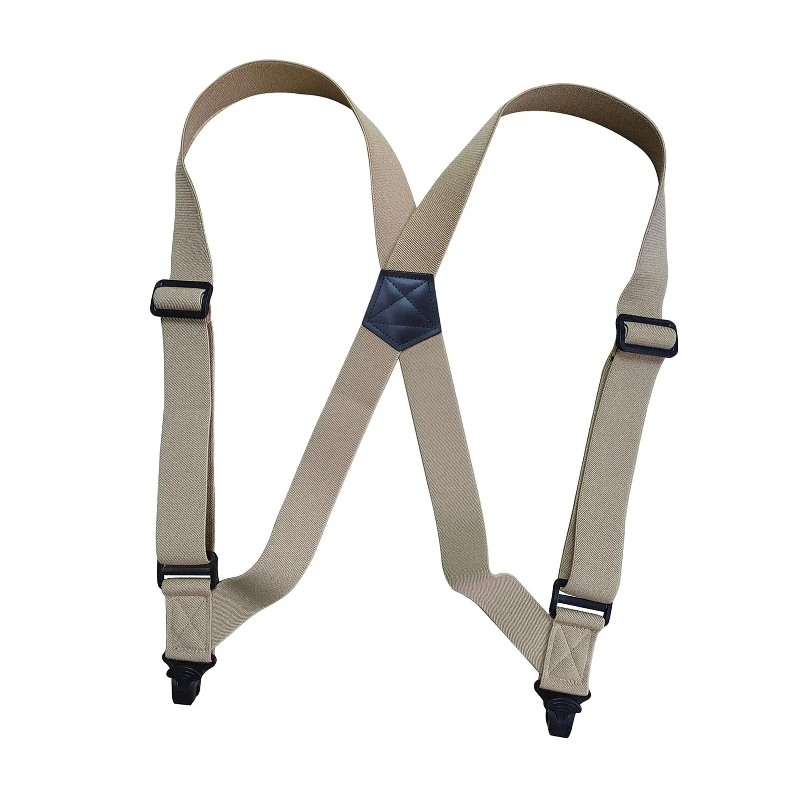 Casual Suspenders for Men Trousers Elastic Durable Versatile Practical Lightweight Back Belt Suspender for Work Dress up Party