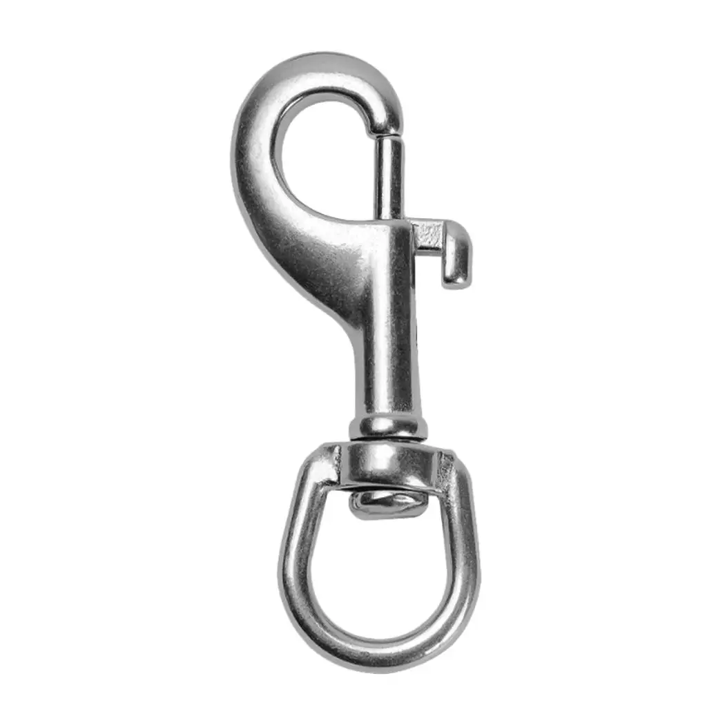 Swivel Clip Spring Snap Hook Dog  Rope Key Chain Buckle Lock Carabiner Quickdraws Hardware