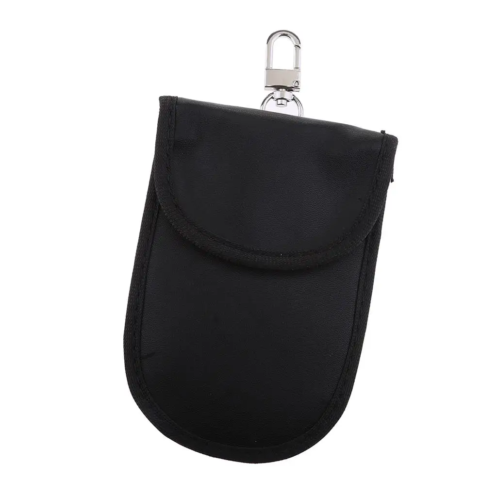 Key Fob Protector Bag, Car Fob Pouch Fob Protector Signal Blocking Bag Pocket Black