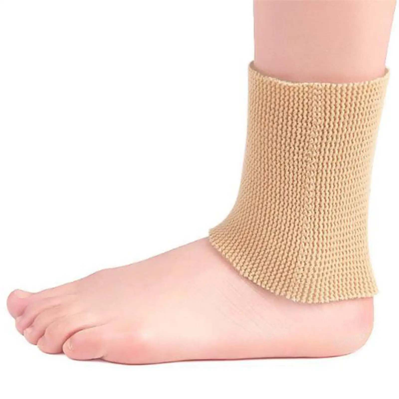 Durable Ankles Brace Sleeve Elastic Protective Tendon Sprain Pain Nylon Ankle