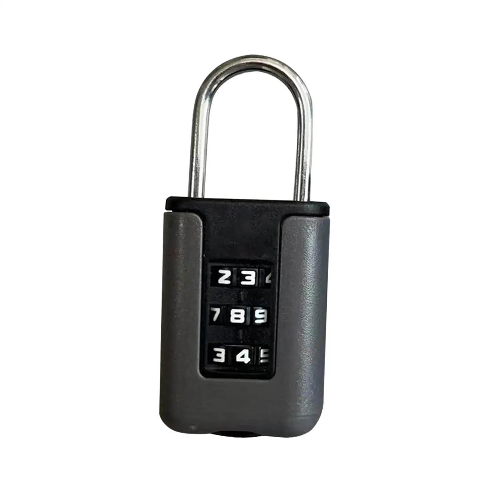 3 Digit Combination Lock Anti Luggage Password Lock Code Lock for Gym Bags Backpack Outdoor Travel Cabinet Storage Toolbox